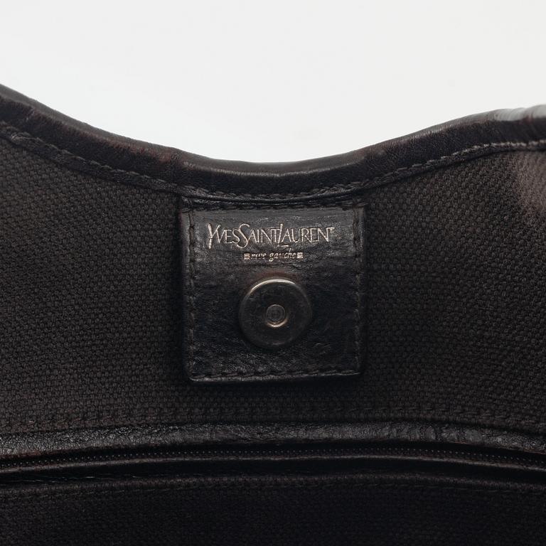 Yves Saint Laurent, a 'Mombasa' leather bag.
