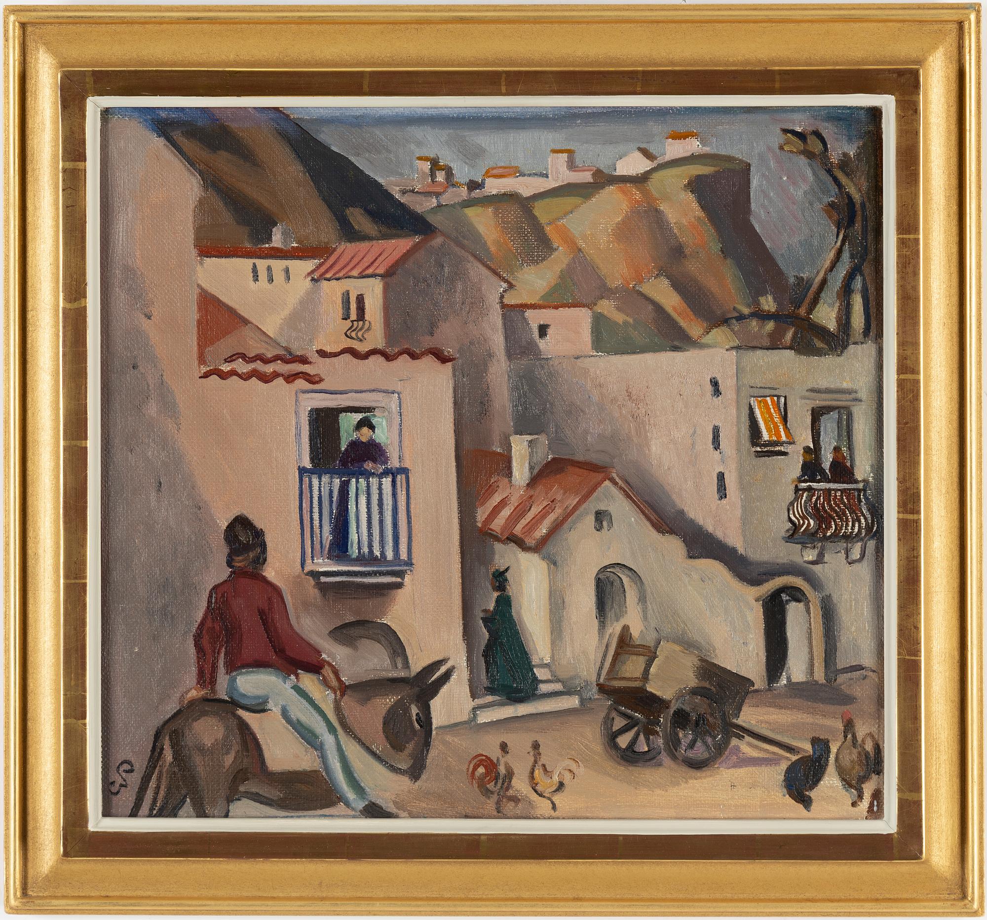GEORG PAULI, oil on canvas, signed.
