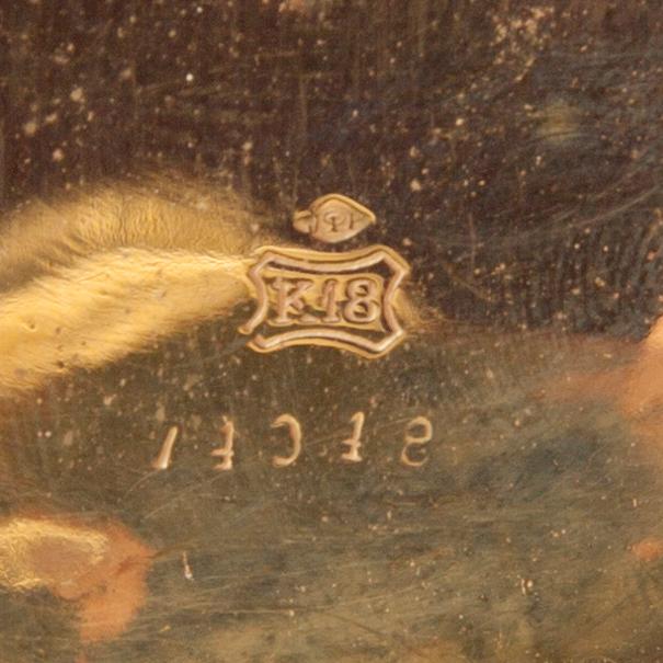 FICKUR, herr, Lip, 18K guld, tidigt 1900-tal.