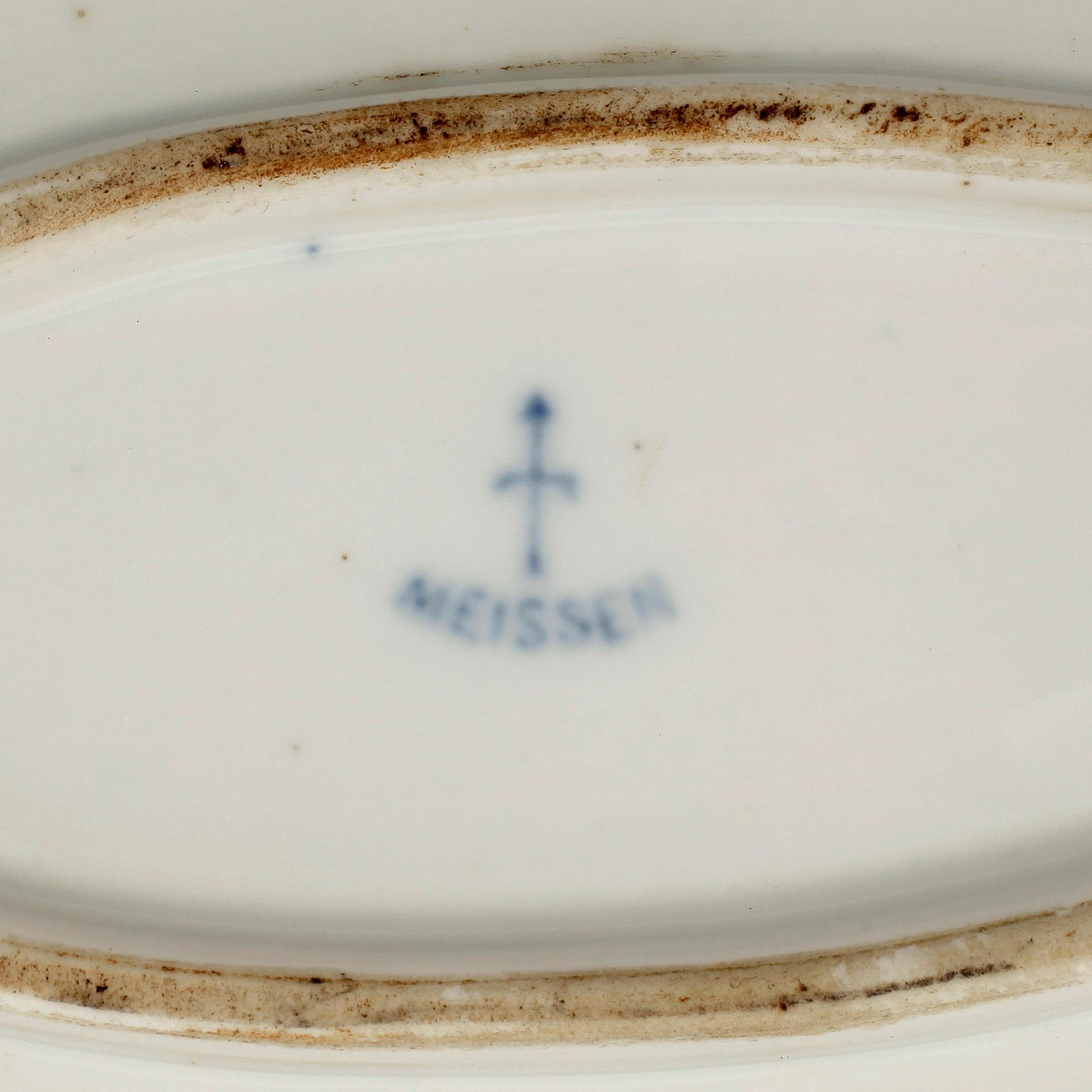 FAT, porslin, Meissen, Tyskland, 1900-tal.