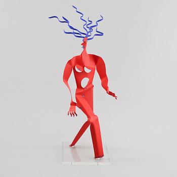 TIMO SOLIN,skulptur, signerad.