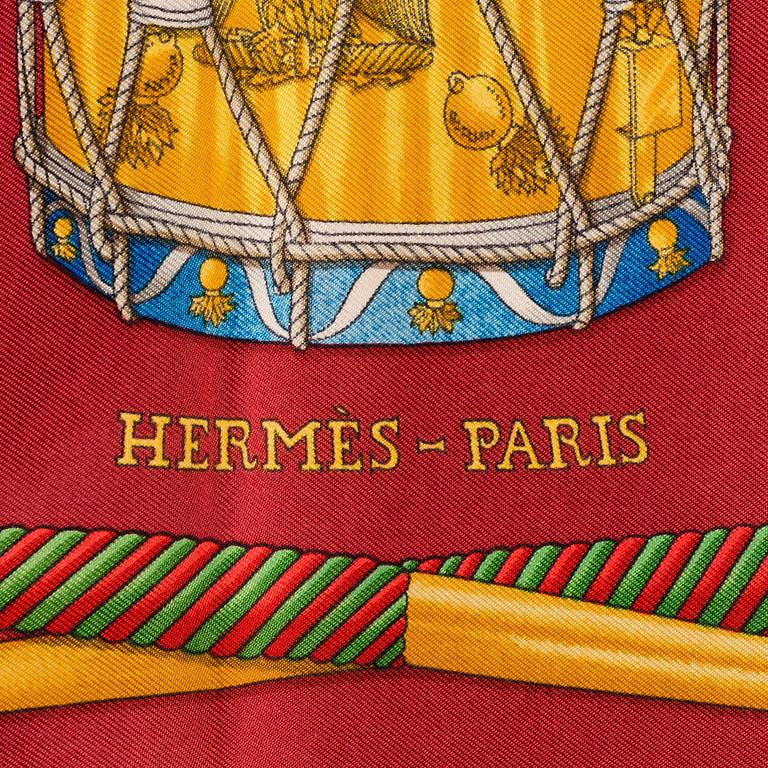 SCARF, "Les tambours", Hermès .