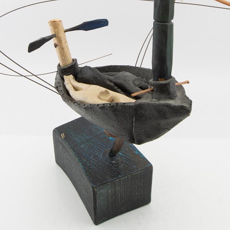 Bertil Vallien, sculpture, not signed 1960s.