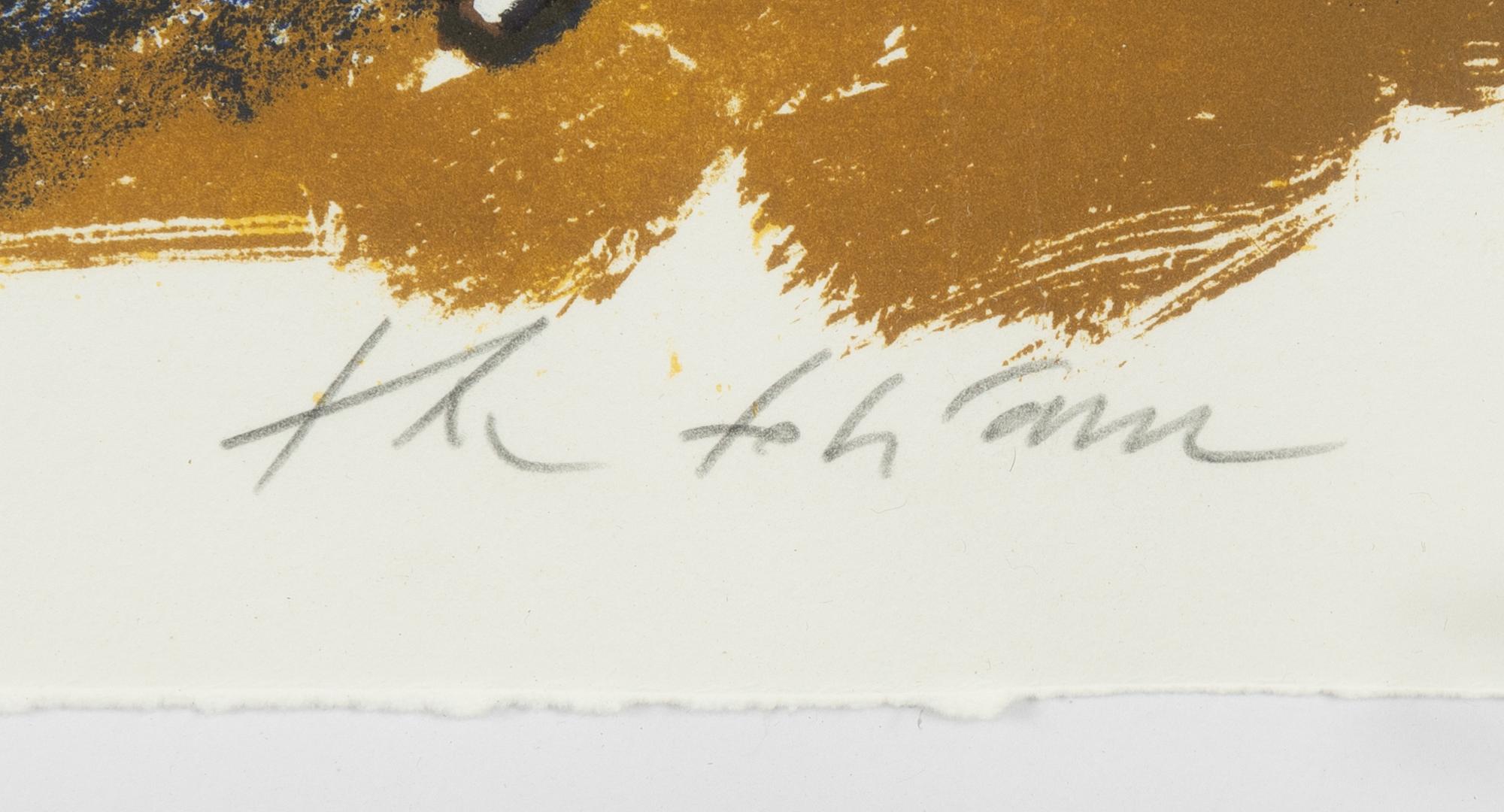 Theo Tobiasse, färglitografi, signerad 152/180.