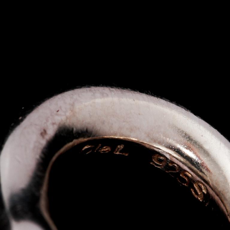 MANSCHETTKNAPPAR, ett par, sterlingsilver, Ole Lynggaard. Vikt 24 g.