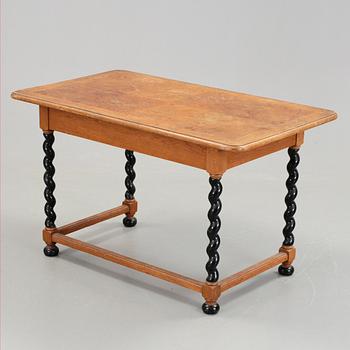 BIBLIOTEKSBORD, barockstil, 1900-talets första hälft.