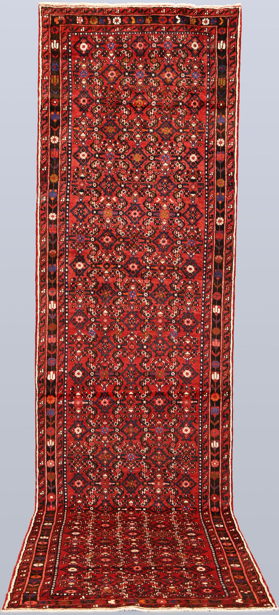 Gallerimatta, Hosseinabad, ca 420 x 105 cm.