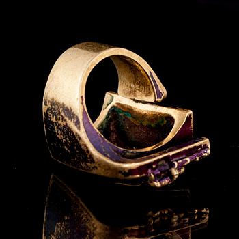 RING, eldbrons, "Klimm", Björn Weckström, Lapponia.