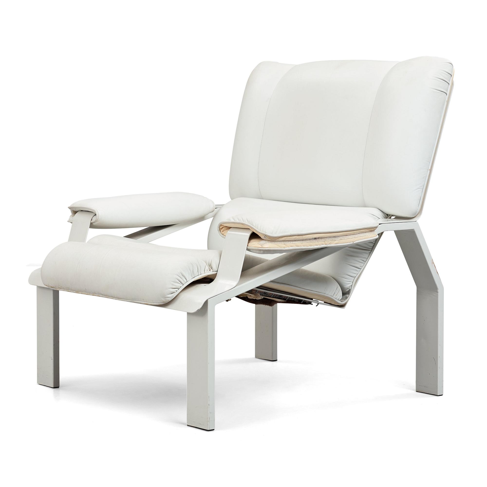 Joe Colombo, a "Lunar Excursion Module" easy chair by Bieffeplast, Italy 1970's.