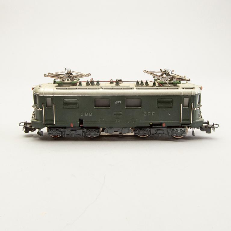 4 Märklin locomotives.