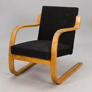 ALVAR AALTO, A 1940s '34/402' armchair for  O.Y. Huonekalu- ja Rakennustyötehdas A.B. Finland.