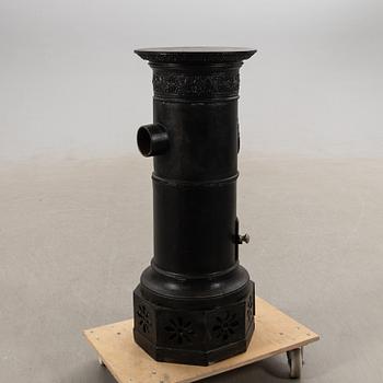 Stove around 1900 cast iron Central Europe.