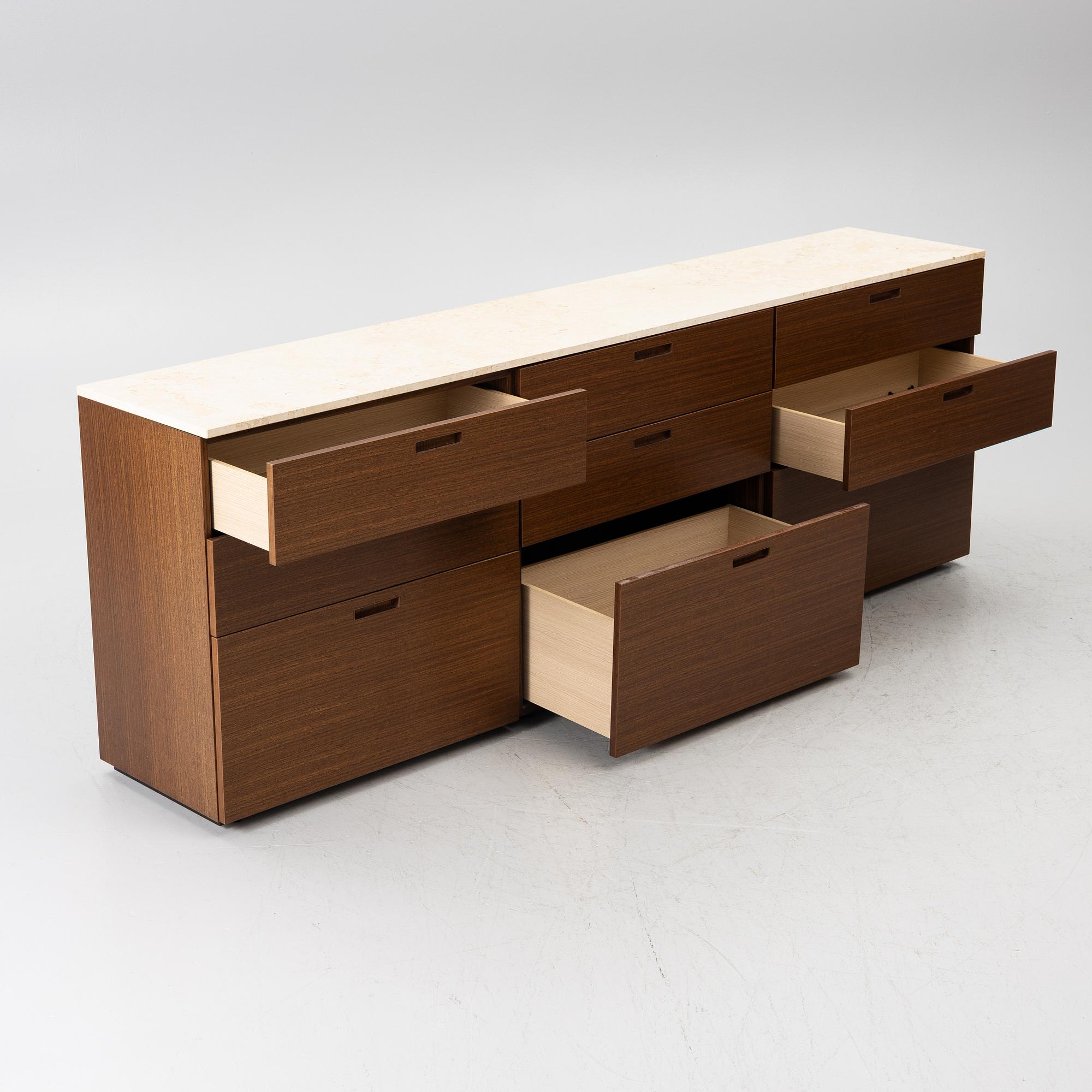 A sideboard, probably by Porro, Italy.