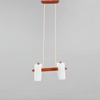 TAKLAMPA, 1950/60-tal. Total höjd ca 100 cm.