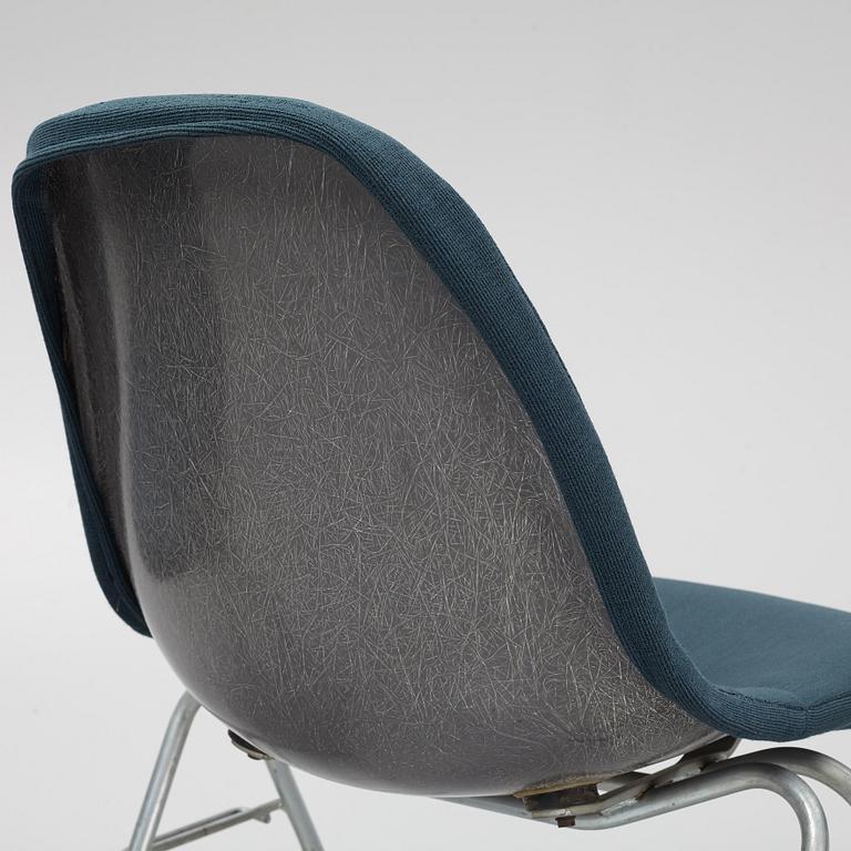 Charles & Ray Eames, stolar, 5 st. "DDS-I", licenstillverkad av Hille of London Ltd, England, 1960/70-tal.