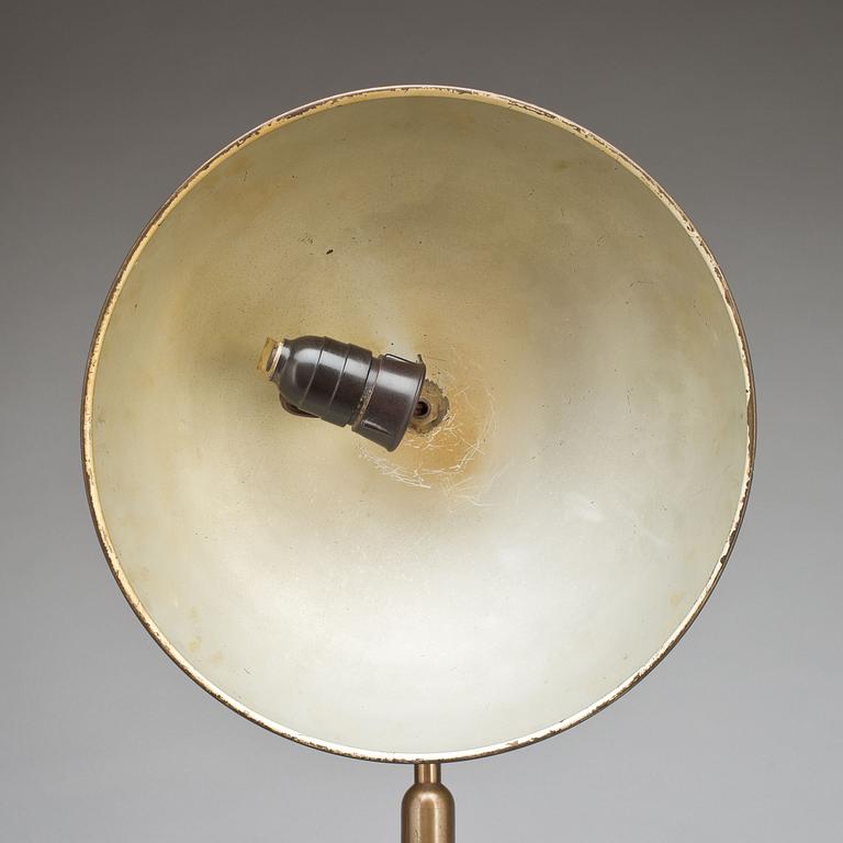 SKRIVBORDSLAMPA, 1900-talets första hälft.