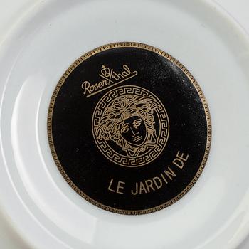 30 parts of the table set "Le Jardin de Versace" by Versace for Rosenthal.