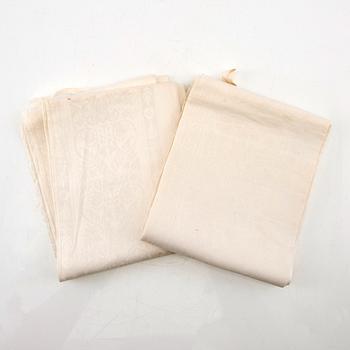 Towels, 2 pcs damask circa 1900.