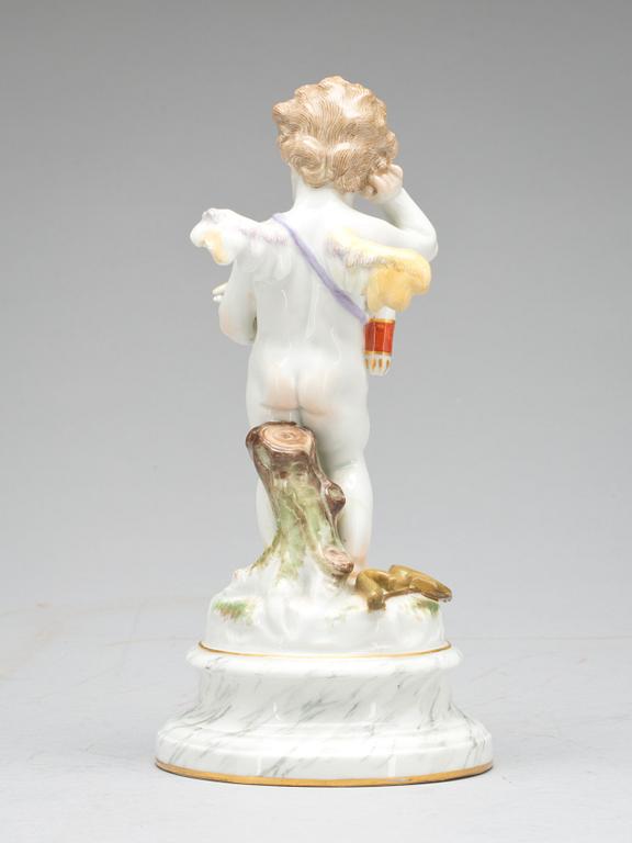 FIGURIN, porslin, Meissen, 1800/1900-tal.
