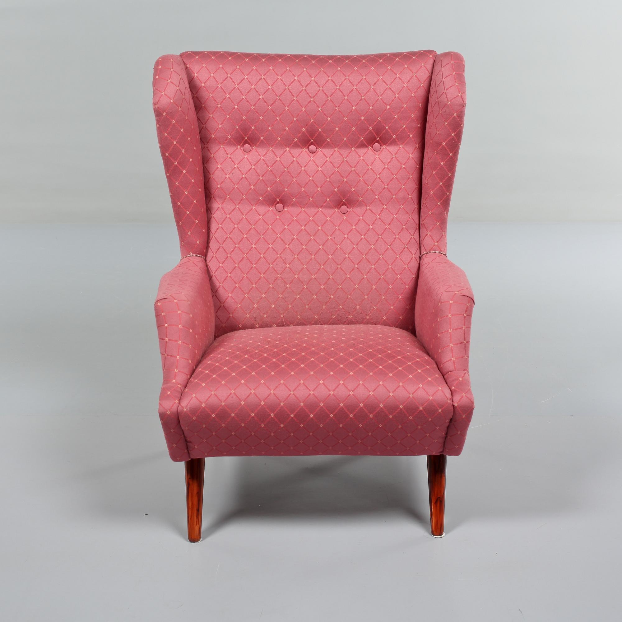 FÅTÖLJ, 1900-talets andra hälft.