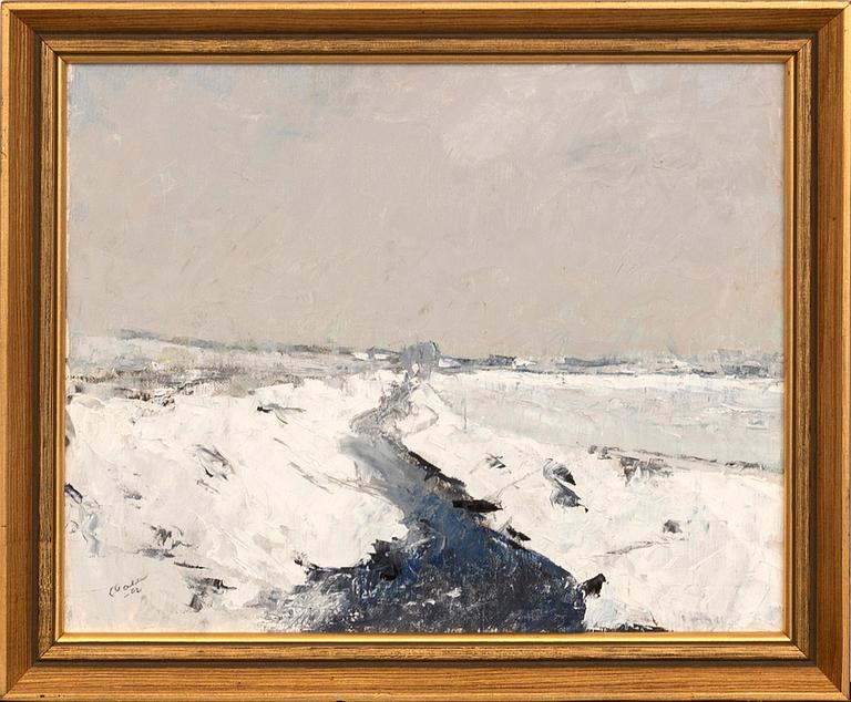 ARNOLD "NOLLE" SVENSSON, oil on canvas.