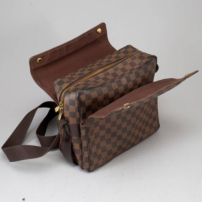 LOUIS VUITTON, a 'Naviglio' Damier Ebene bag.