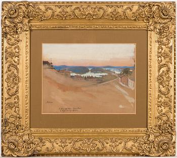 Albert Edelfelt, Vy från Villmanstrand.