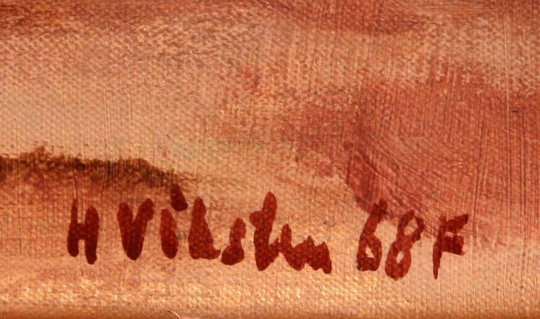 HANS VIKSTEN, olja på duk, sign och dat 68F.