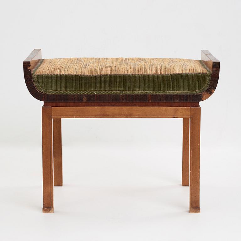 SWEDISH GRACE, a stool, 1920-30's.