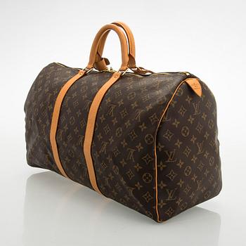 Louis Vuitton, a Monogram Canvas 'Keepall 50' bag.
