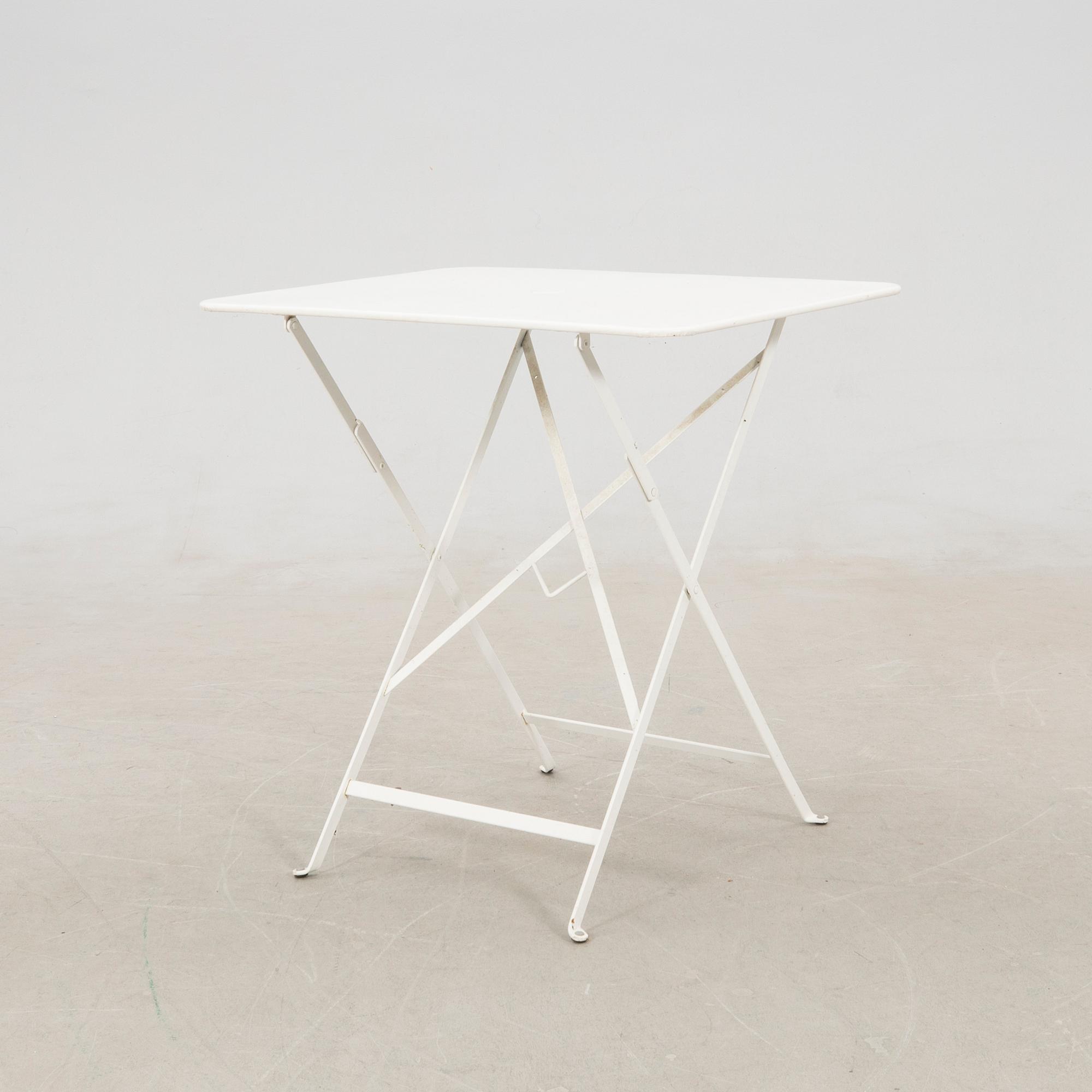 Garden chairs 6 pcs and table "Arc en ciel" Emu and Fermob France 2000s.