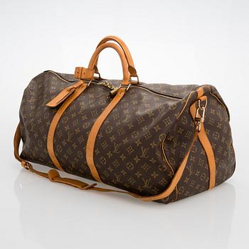 Louis Vuitton, Monogram 'Keepall 60 Bandoulière' weekendbag.
