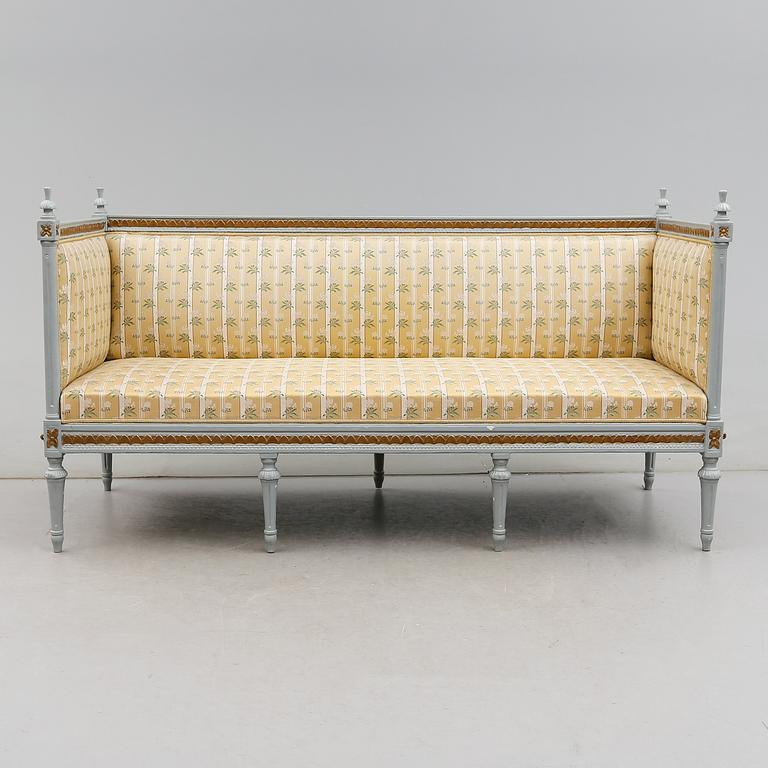 SOFFA, gustaviansk, sent 1700-tal.
