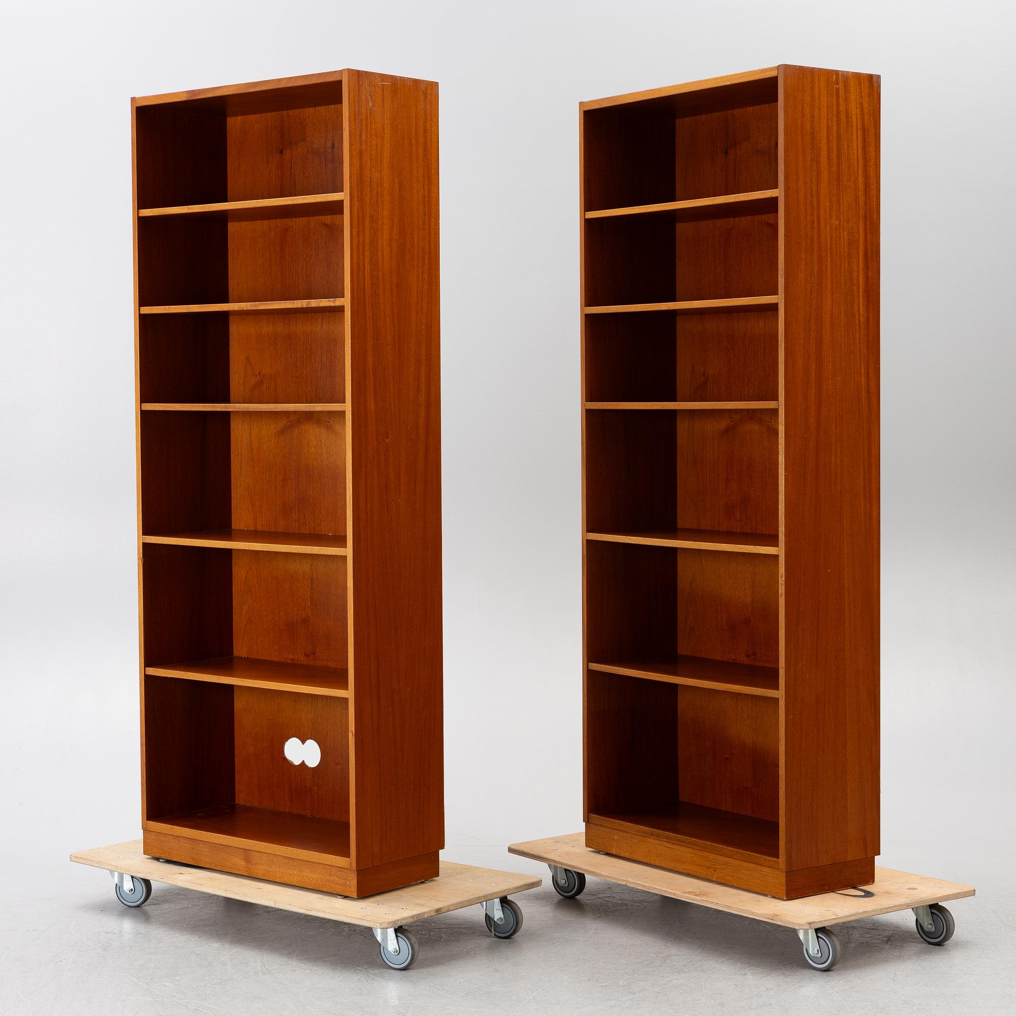 Göran Malmvall, a pair of bookcases, Karl Andersson & Söner, Sweden.