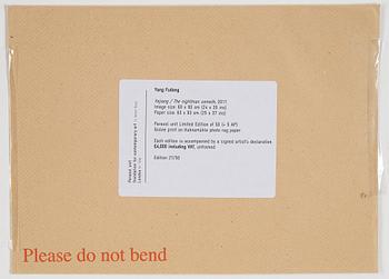 Yang Fudong, giclée, 2011, signed on certificate. Ed 21/50.