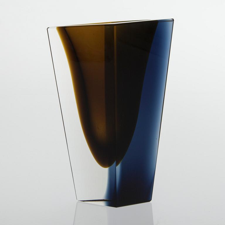 VAS, glas, "Prisma" signerad K. Franck Nuutajärvi Notsjö -69.