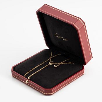 Cartier, necklace, "Trinity", 18K multicolored gold.