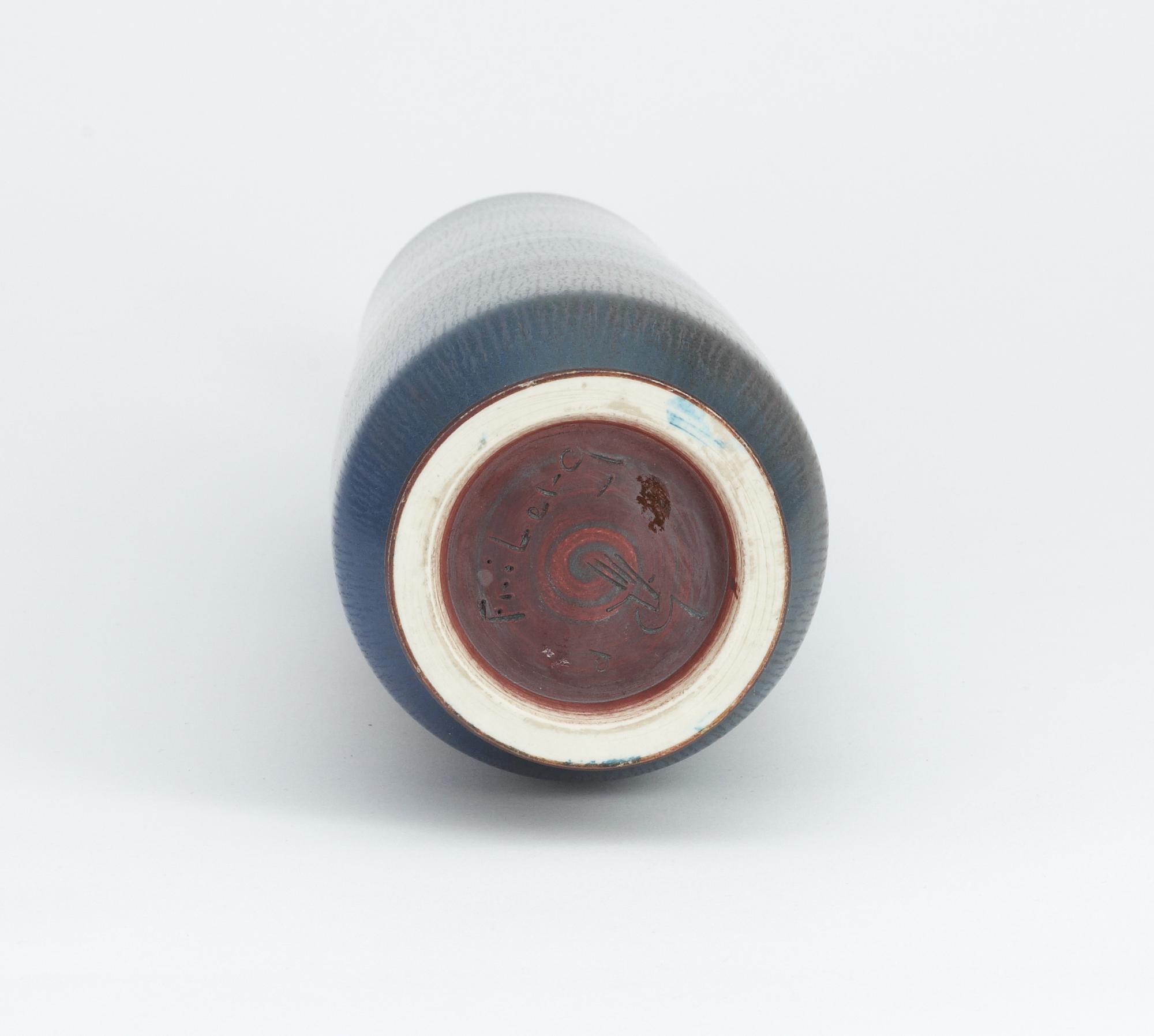 A Berndt Friberg stoneware vase, Gustavsberg studio 1962.