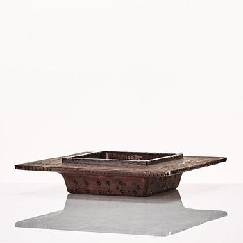 Rut Bryk, a stoneware sculpture / dish, Arabia, Finland 1950-60's.