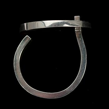 RING, sterlingsilver, Pekka Piekäinen Auran Kultaseppä 1973. Vikt 16,8 g.