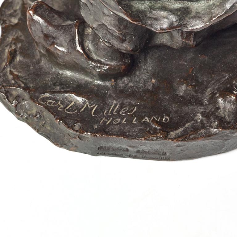 Carl Milles, Kvinna som kärnar smör.