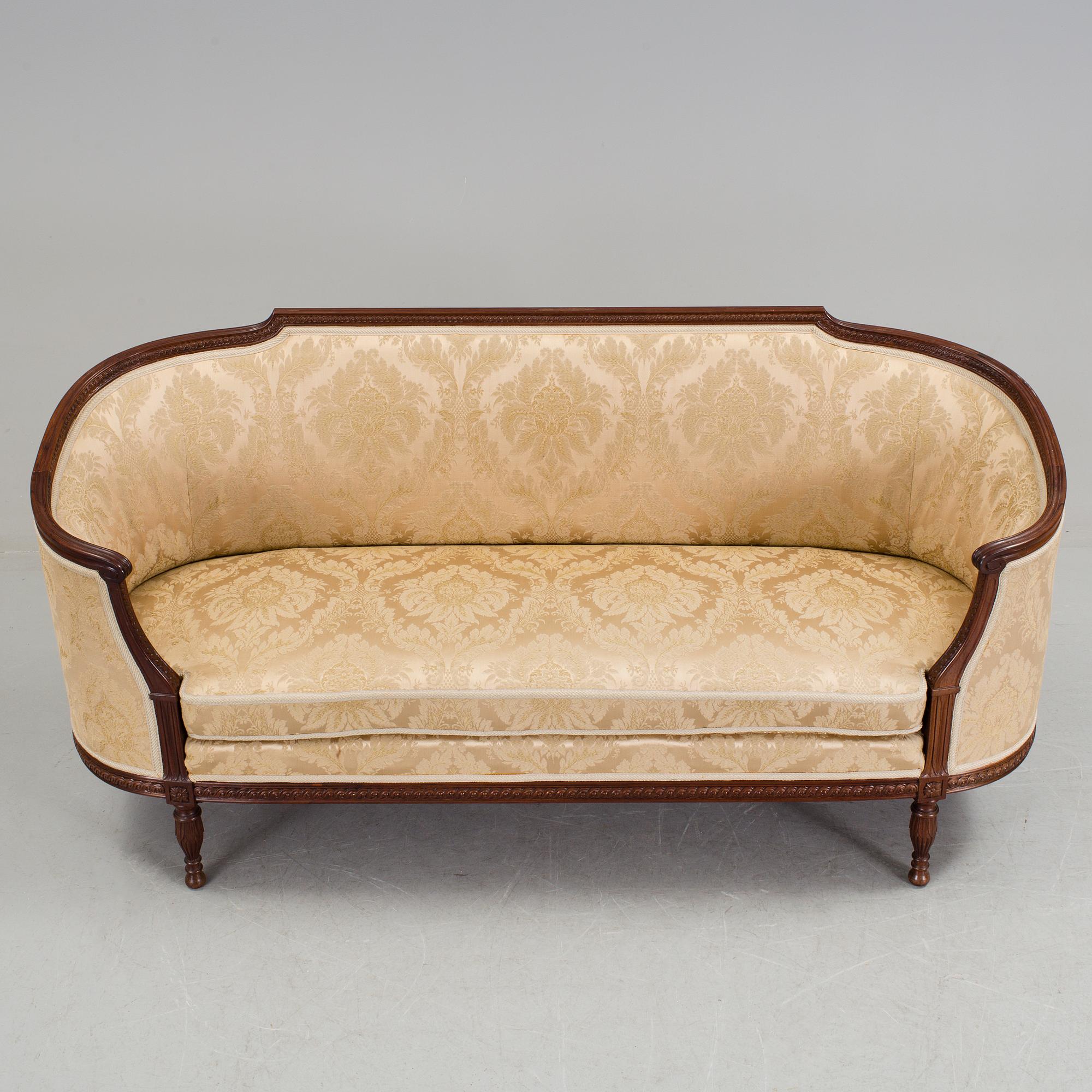 A gustavian style sofa, 1930/40s.