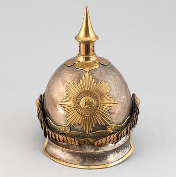 A Hanover 1846 pattern  Kurassier helmet.