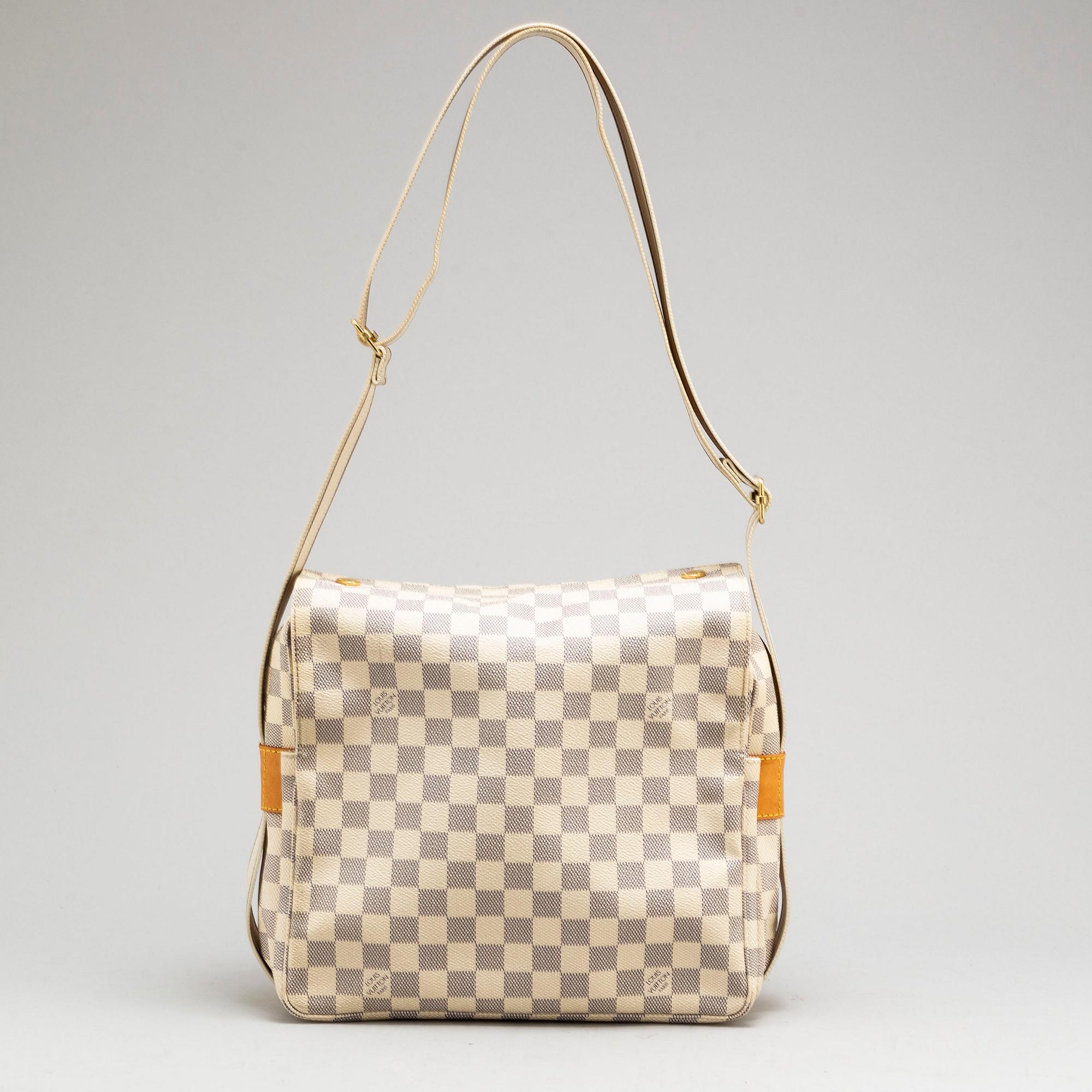 LOUIS VUITTON, a 'Damier Azur Naviglio' bag.