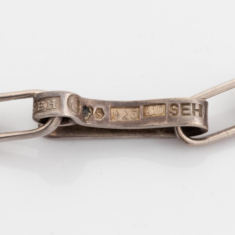 Sven-Erik Högberg, collier, sterlingsilver.