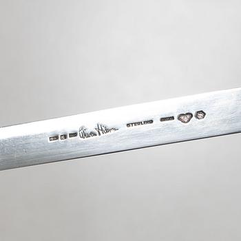 Wiwen Nilsson, Letter opener, sterling silver, Anders Nilsson, Lund 1963.