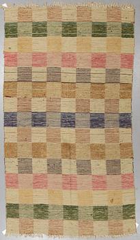 Matto, a rag carpet, ca 299,5 x 170 cm, Sweden, first half of the 20th century.