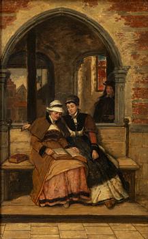 Unknown artist, 19th century. Reading.