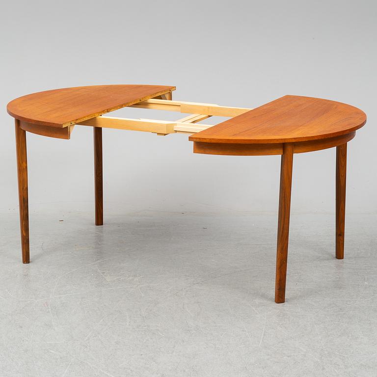 A second half of the 20th century teak table.