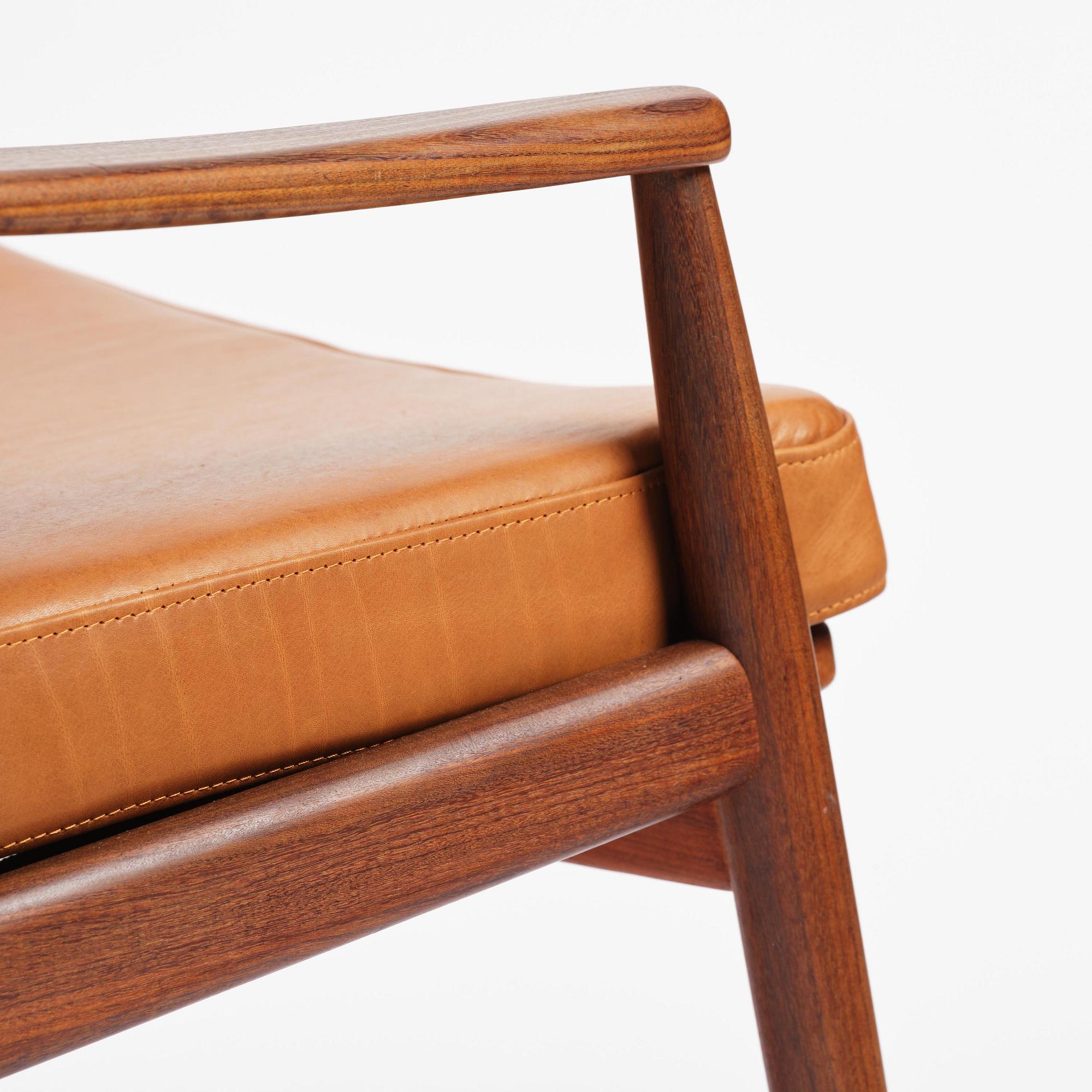 Hartmut Lohmeyer, a pair of armchairs, Wilkhahn, Germany, 1950s.